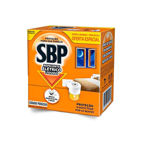 SBP ELETRICO LED 45 NOITES APARELHO+REFIL DE 35ML