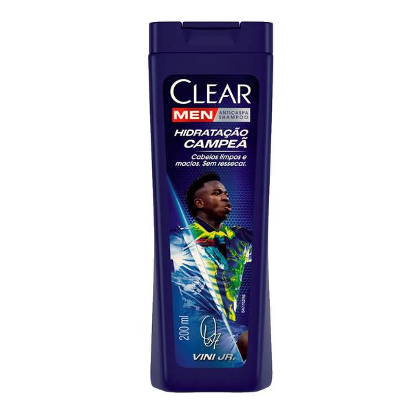 SHAMPOO ANTICASPA CLEAR MEN HIDRATACAO CAMPEA 200ML