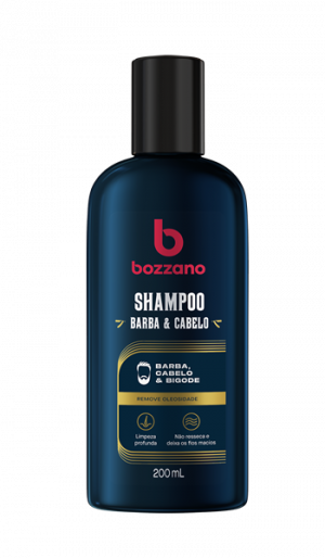 SHAMPOO BOZZANO BARBA E CABELO 200ML