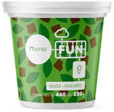 SORVETE PARDAL FUN MENTA+CHOCOLATE 440ML