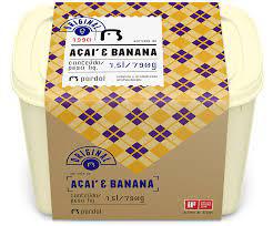 SORVETE PARDAL ORIGINAL ACAI E BANANA 1,5L
