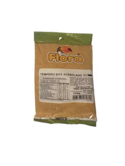TEMPERO BIFE ACEBOLADO FLORA PCT 100G