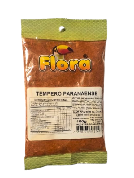 TEMPERO PARANAENSE FLORA PCT 100G
