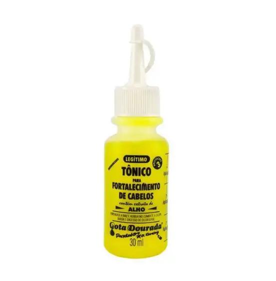 TONICO CAPILAR DE ALHO GOTA DOURADA 30ML