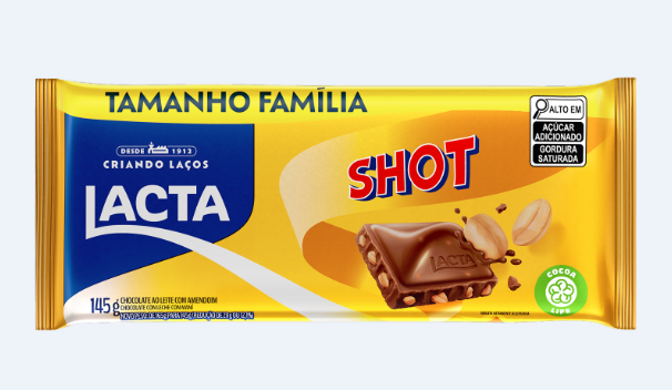 CHOCOLATE LACTA SHOT 145G