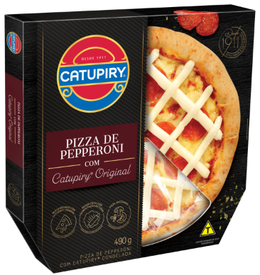 PIZZA CATUPIRY 490G PEPPERONI