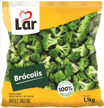 BROCOLIS LAR CONGELADO 1,1 KG