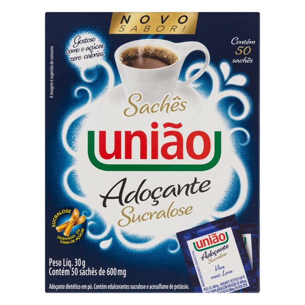 ADOÇANTE UNIÃO SACHE 30G