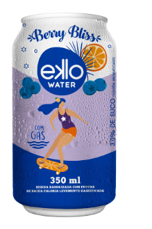 AGUA EKLO SABORIZADA 350ML BERRY BLISS