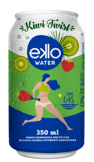 AGUA EKLO SABORIZADA 350ML KIWI TWIST