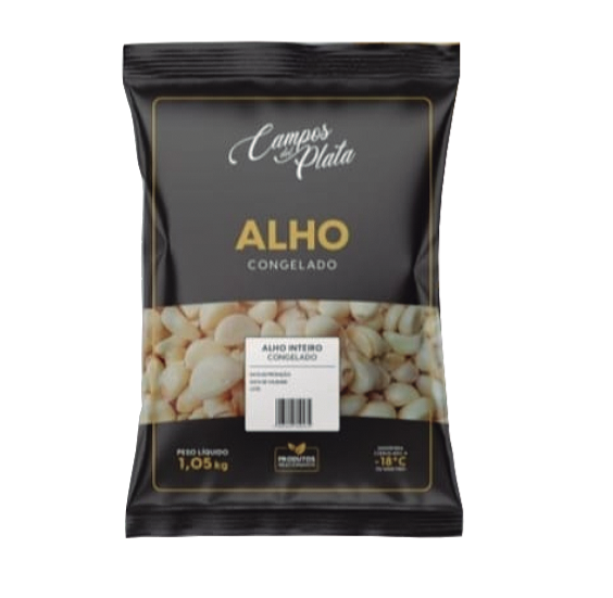 ALHO INTEIRO CONGELADO CAMPOS DEL PLATA 1,05K
