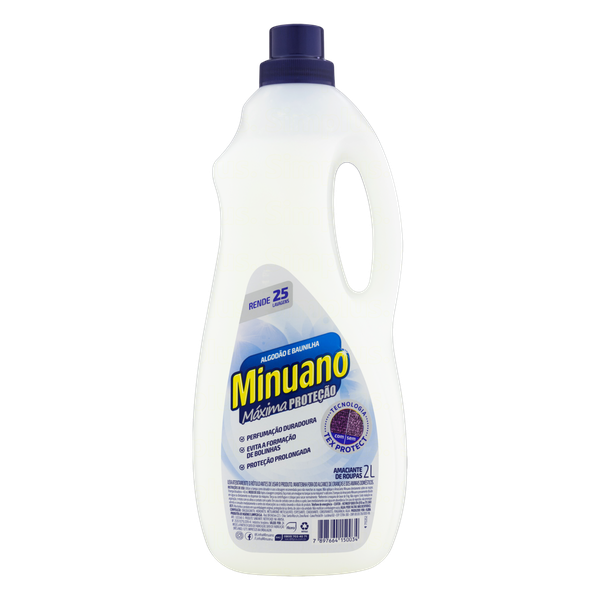 AMACIANTE DE ROUPAS MINUANO BRANCO 2L