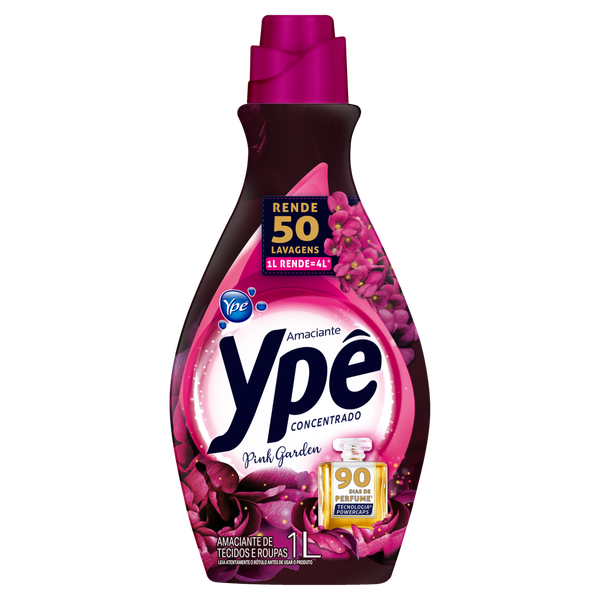AMACIANTE DE ROUPAS YPE CONCENTRADO 1L PINK