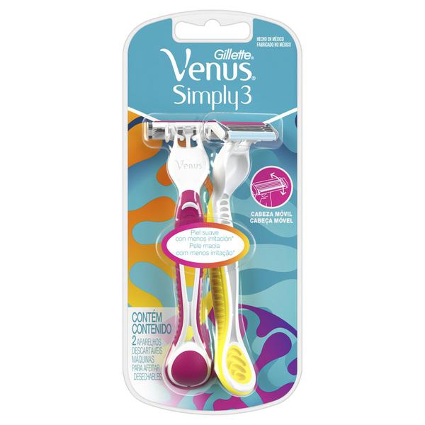 AP DEPILACAO VENUS 3 SP PINK C/2