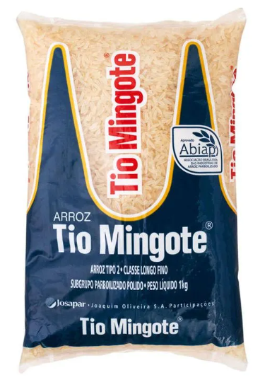 ARROZ PARBOILIZADO TIO MINGOTE 1KG