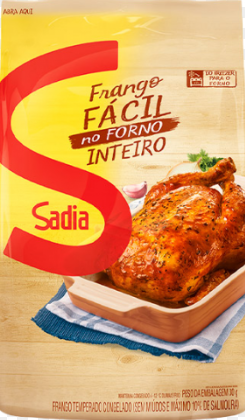 ASSA FACIL SADIA FRANGO INTEIRO SEM MIÚDOS KG