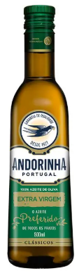 AZEITE ANDORINHA EXTRA VIRGEM 500ML