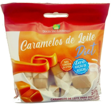 BALA CARAMELO DIET S.LOURENCO 100G DE LEITE