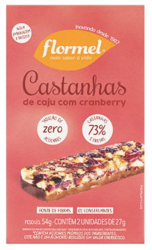 BARRA DE CEREAL FLORMEL 54G