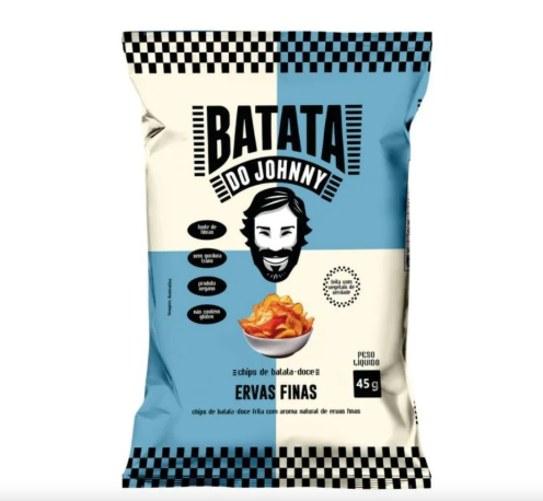 BATATA DOCE DO JOHNNY ERVAS FINAS 45gG