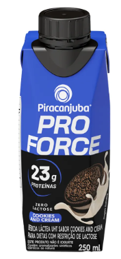BEBIDA LACTEA PIRACANJUBA 23G WHEY PROFORCE COOKIES 250ML