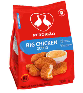 BIG CHICKEN PERDIGÃO QUEIJO 1KG