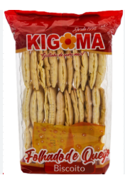 BISCOITO KIGOMA FOLHADO 200G QUEIJO