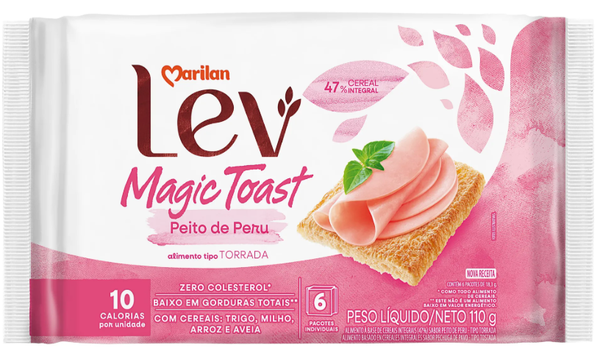 BISCOITO MARILAN MAGIC TOAST PEITO DE PERU 110G