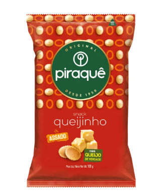 BISCOITO PIRAQUÊ QUEIJO 100 G
