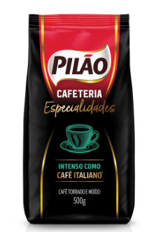 CAFÉ PILÃO CAFETERIA POUCH ITALIANO 500G