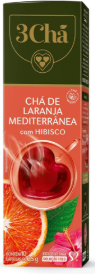 CAPSULA 3 CORAÇÕES CHÁ LARANJA MEDITERRANEA 25G