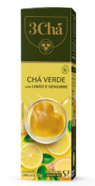 CAPSULA 3 CORACOES CHA 35G LIMAO/GENGIBRE