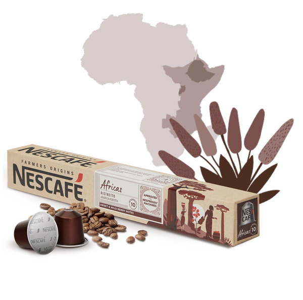 CAPSULA NESCAFÉ NESPRESSO AFRICAS 55G