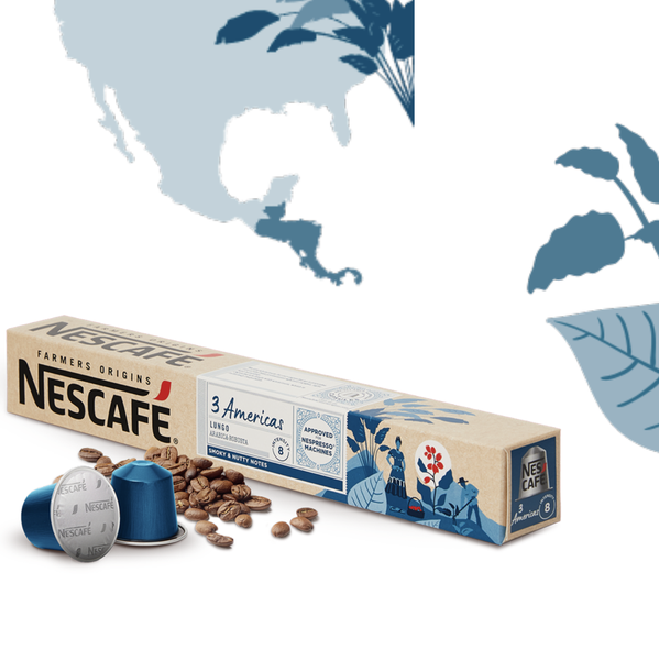 CAPSULA NESCAFE NESPRESSO 3 AMERICAS 54G