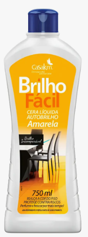 CERA LIQUÍDA AMALIA AUTO BRILHO AMARELA 750ML