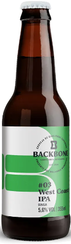 CERVEJA BACKBONE 03 WEST COAST IPA 355ML