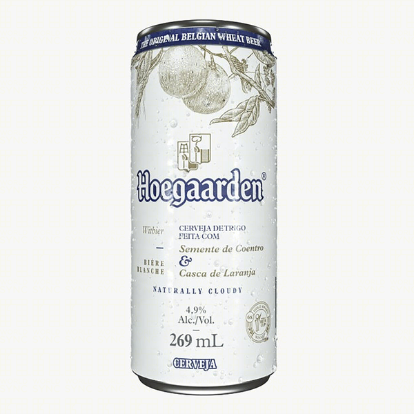 CERVEJA HOEGAARDEN WHITE LATA 269ML
