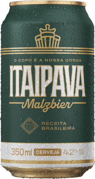 CERVEJA ITAIPAVA MALZBIER LATA 350ML