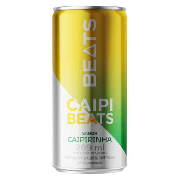 CERVEJA SKOL BEATS CAIPIRINHA LATA 269ML