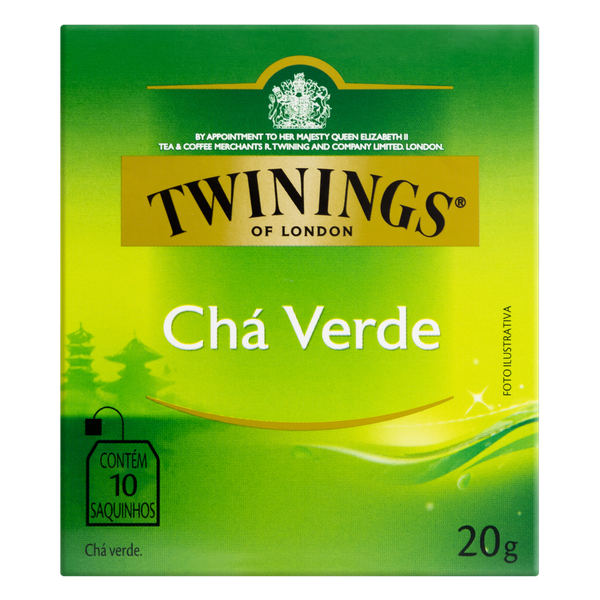CHÁ TWININGS VERDE 20G