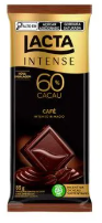 CHOCOLATE LACTA INTENSE 60% CAFÉ 85G