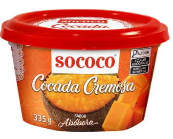 COCADA CREMOSA SOCOCO POTE ABOBORA 335G