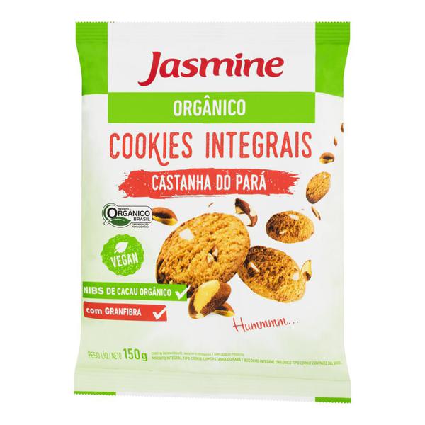 COOKIES JASMINE INTEGRAL CASTANHA PARÁ 150 G
