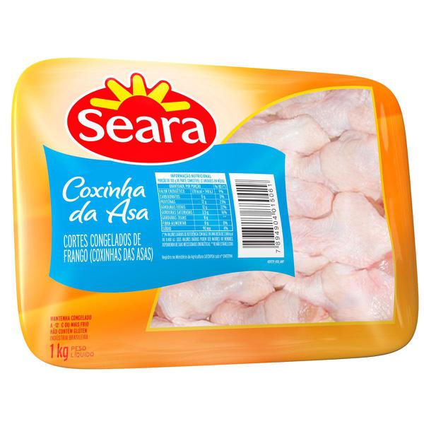 COXINHA DA ASA FRANGO SEARA BANDEJA 1 KG