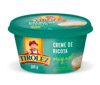 CREME DE RICOTA TRADICIONAL TIROLEZ 200G