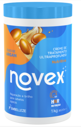 CREME NOVEX P/TRATAMENTO 1KG OLEO DE ARGAN