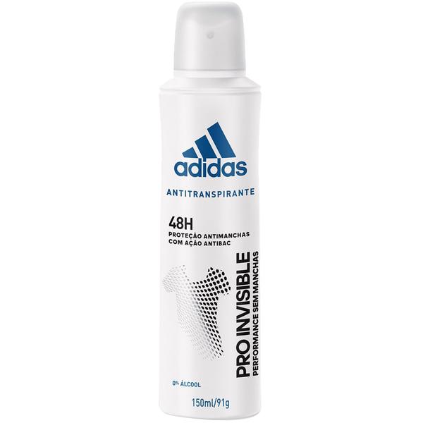 DESODORANTE AEROSOL ADIDAS 150ML FEM. INVISIBLE