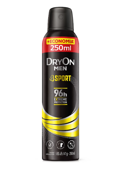 DES.AEROSOL DRYON 250ML/147G MEN 4SPORT