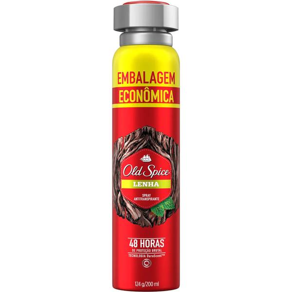 DESODORANTE AEROSOL OLD SPICE 124G/200ML LENHA