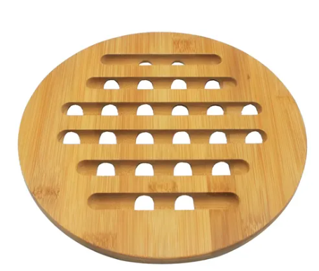DESCANSO DE PANELA OIKOS DE BAMBU DIAMETRO 19 CM